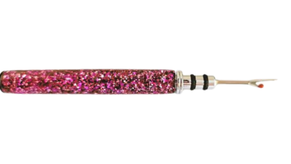 Pink & Blue Glitter Needle Threader & Seam Ripper