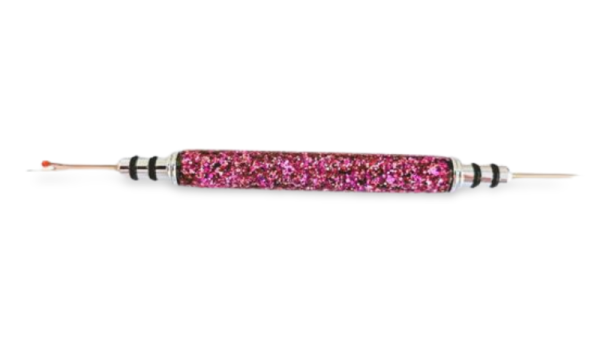 Pink & Blue Glitter Needle Threader & Seam Ripper