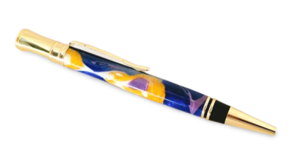 Purple Gold Pen