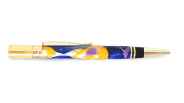 Purple Gold Pen