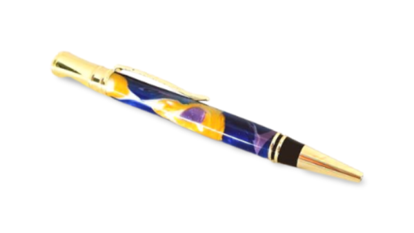 Purple Gold Pen