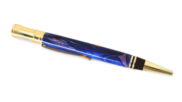 Purple Gold Pen