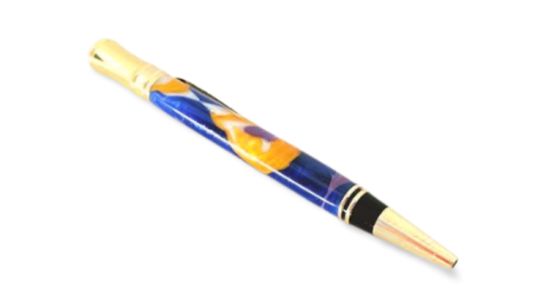 Purple Gold Pen