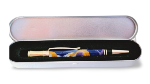 Purple Gold Pen