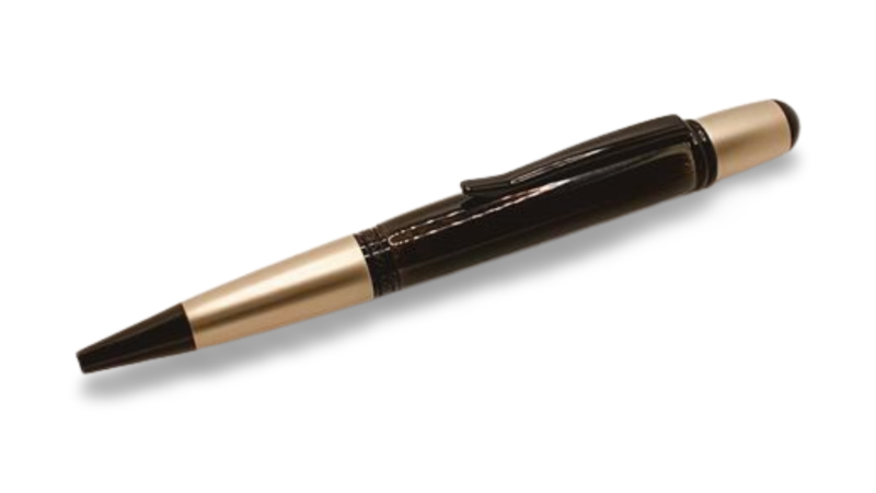 Black Chrome & Satin Nickel Sierra Pen